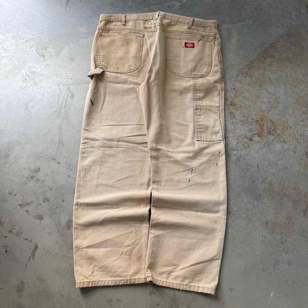 Vintage Y2K Dickies Faded Painter Workwear Utility Carpenter Pants Size 38x30